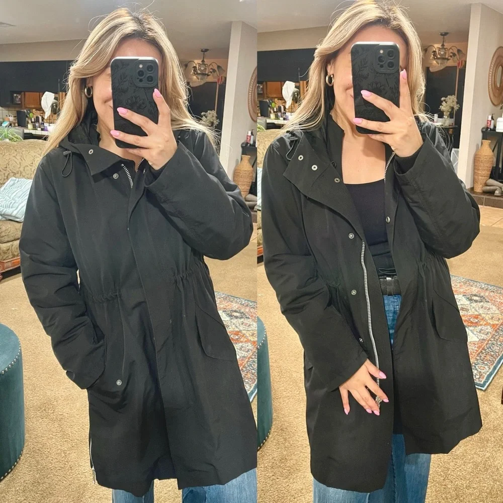 Madewell | Field Parka In Black Size: Small - Picture 1 of 4